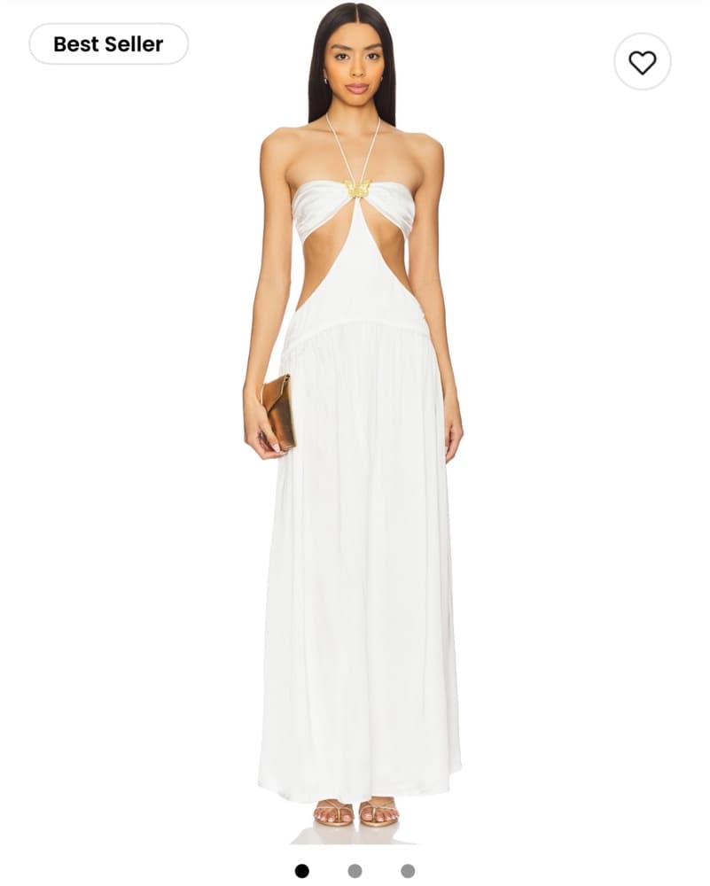   Cin Silk Cut Out Maxi 😍 XS - Image 5