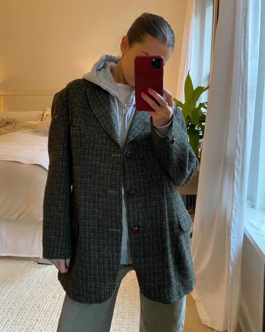 Vintage Harris Tweed Blazer - Image 1