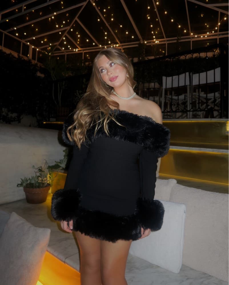 House Of CB black Mini Dress - Image 2