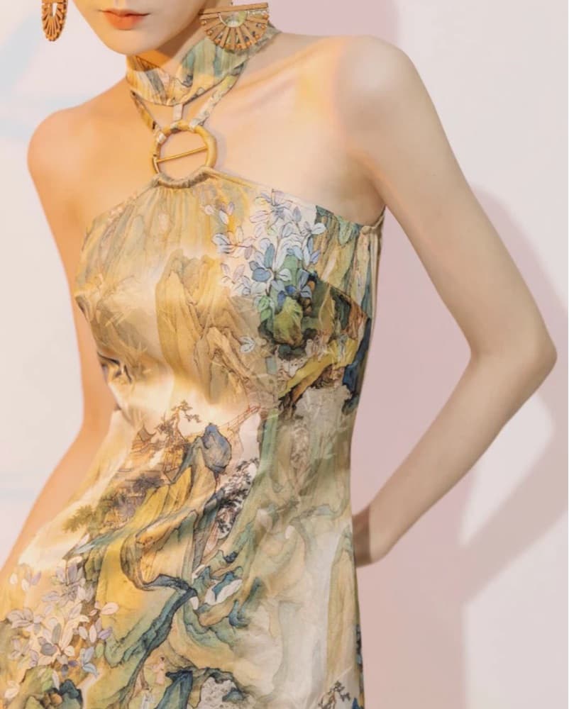 Beth and Brian Modern Qipao - Image 4
