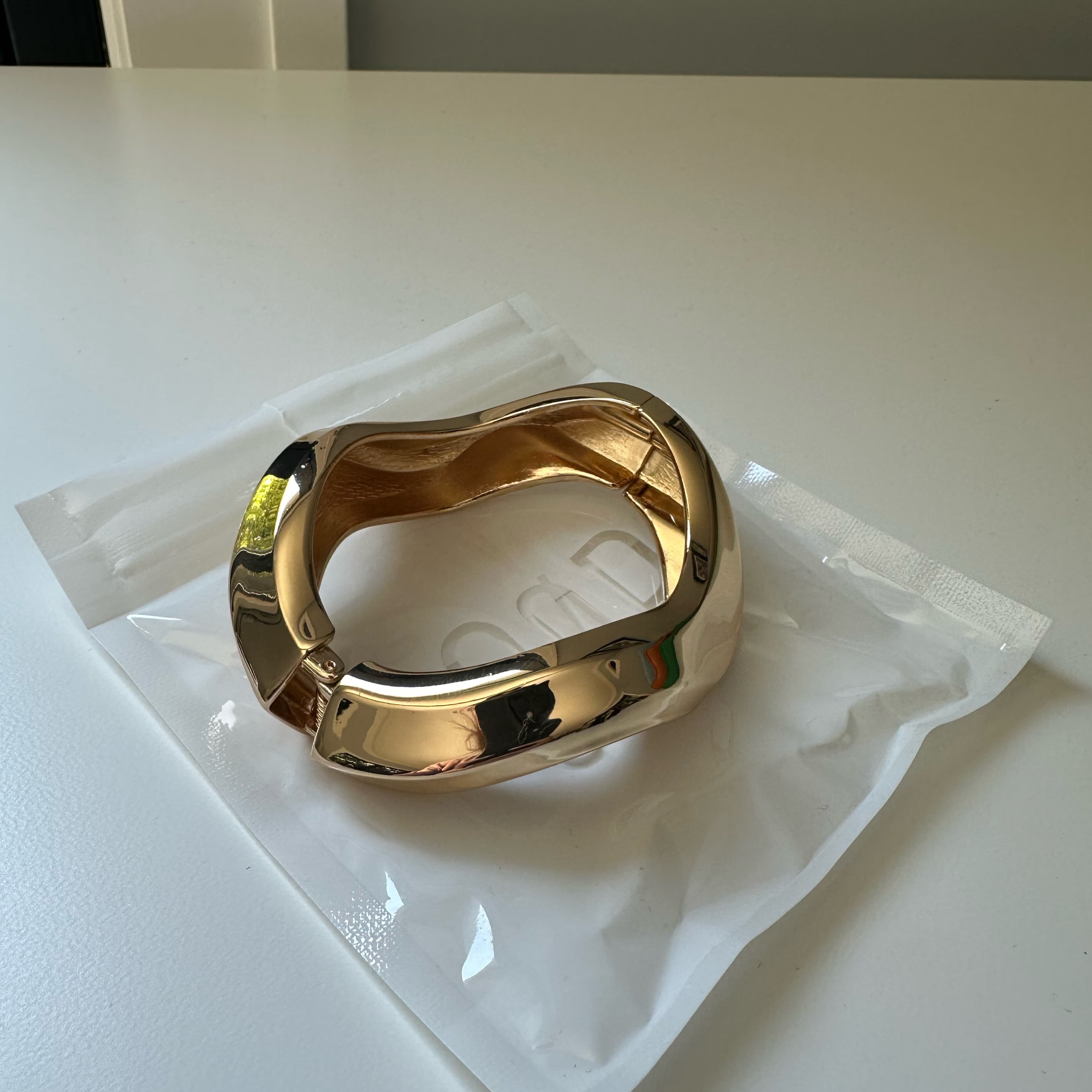 Wavy Bangle Bracelet - Image 2
