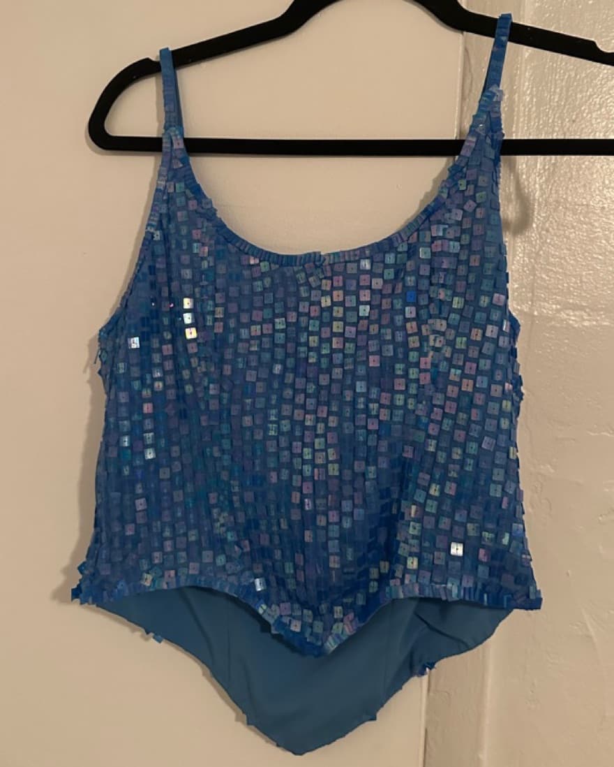 Vintage 90s Sparkle Top - Image 3