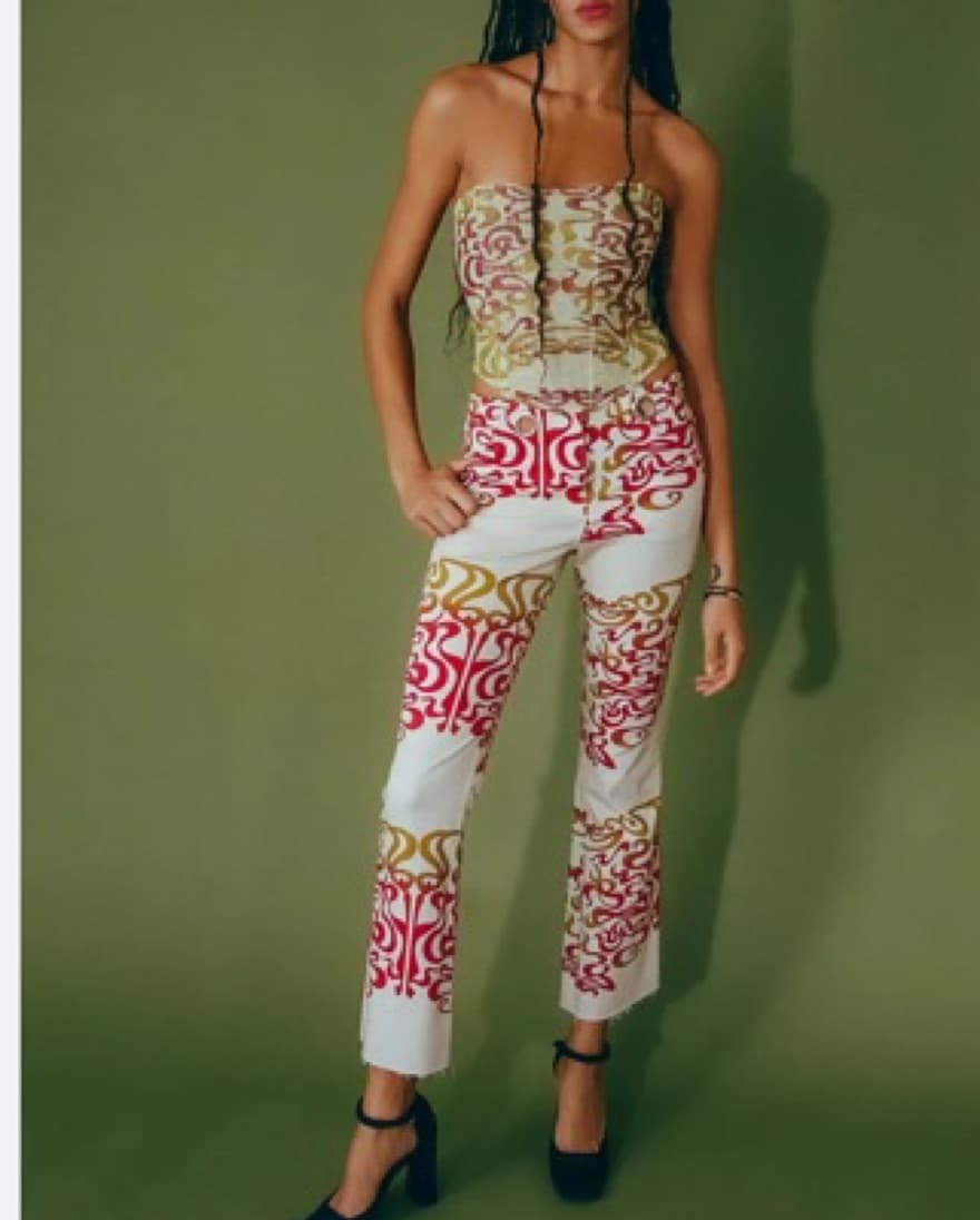 Miaou X Urban Outfitters Corset & Pants - Image 1