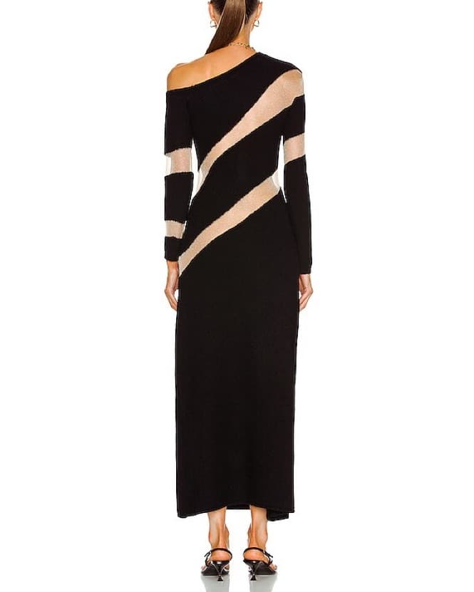 Cult Gaia Asymmetrical Striking Dress - Image 4