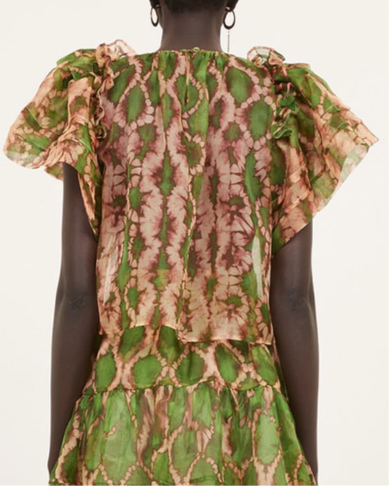 Annemarie Silk Organza Top - Image 5