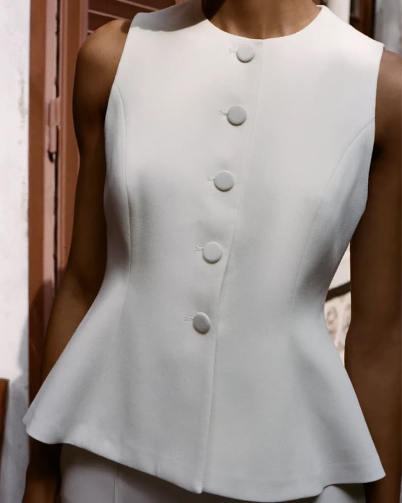 Zara White Business Professional Outfit - Image 5