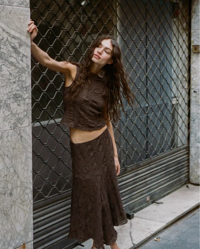 With Jean Maeve Skirt And Top Set  - Image 1