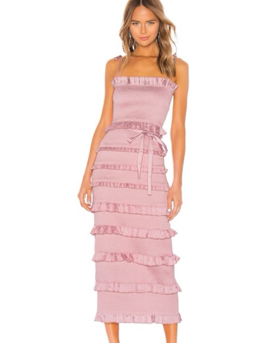 V Chapman Lily Dress (Pink Parfait) - Image 1