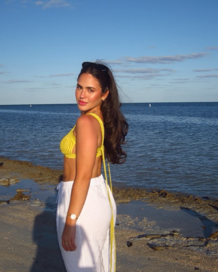Cult Gaia Gabi Crochet Top - Image 2