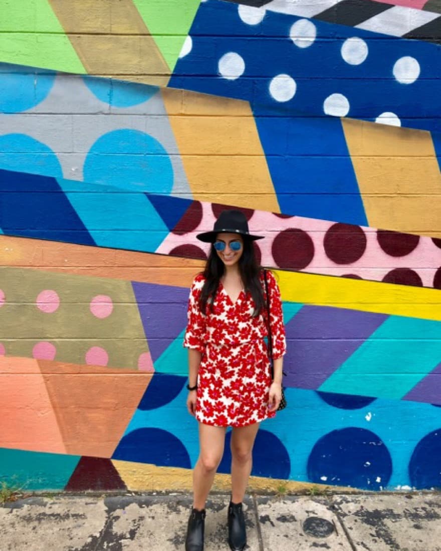 Red Floral Dress  - Image 2