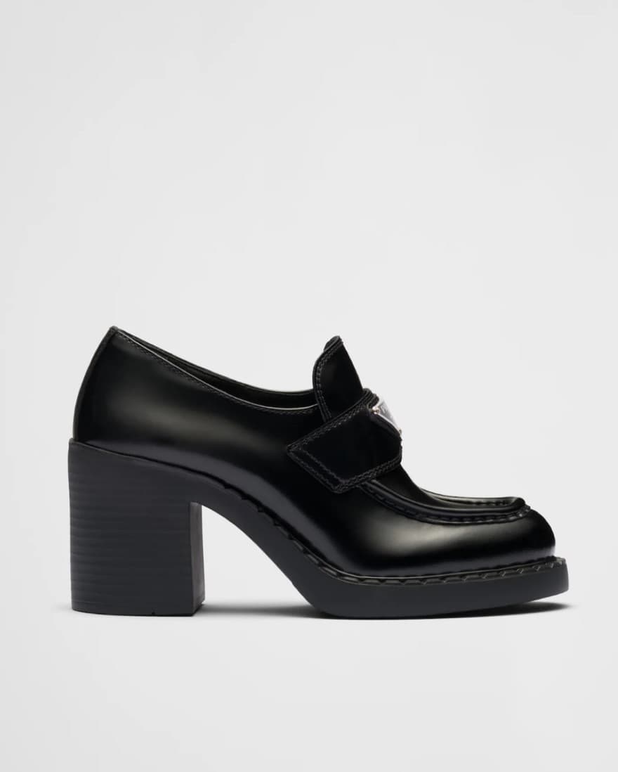 🤍 Prada Heeled Loafers  - Image 2