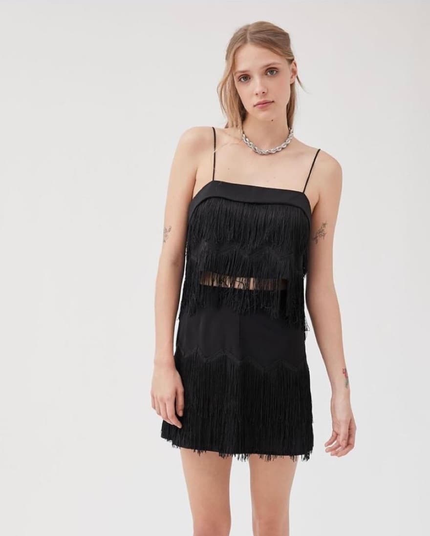 Finders Keepers Black Fringe Set - Image 1