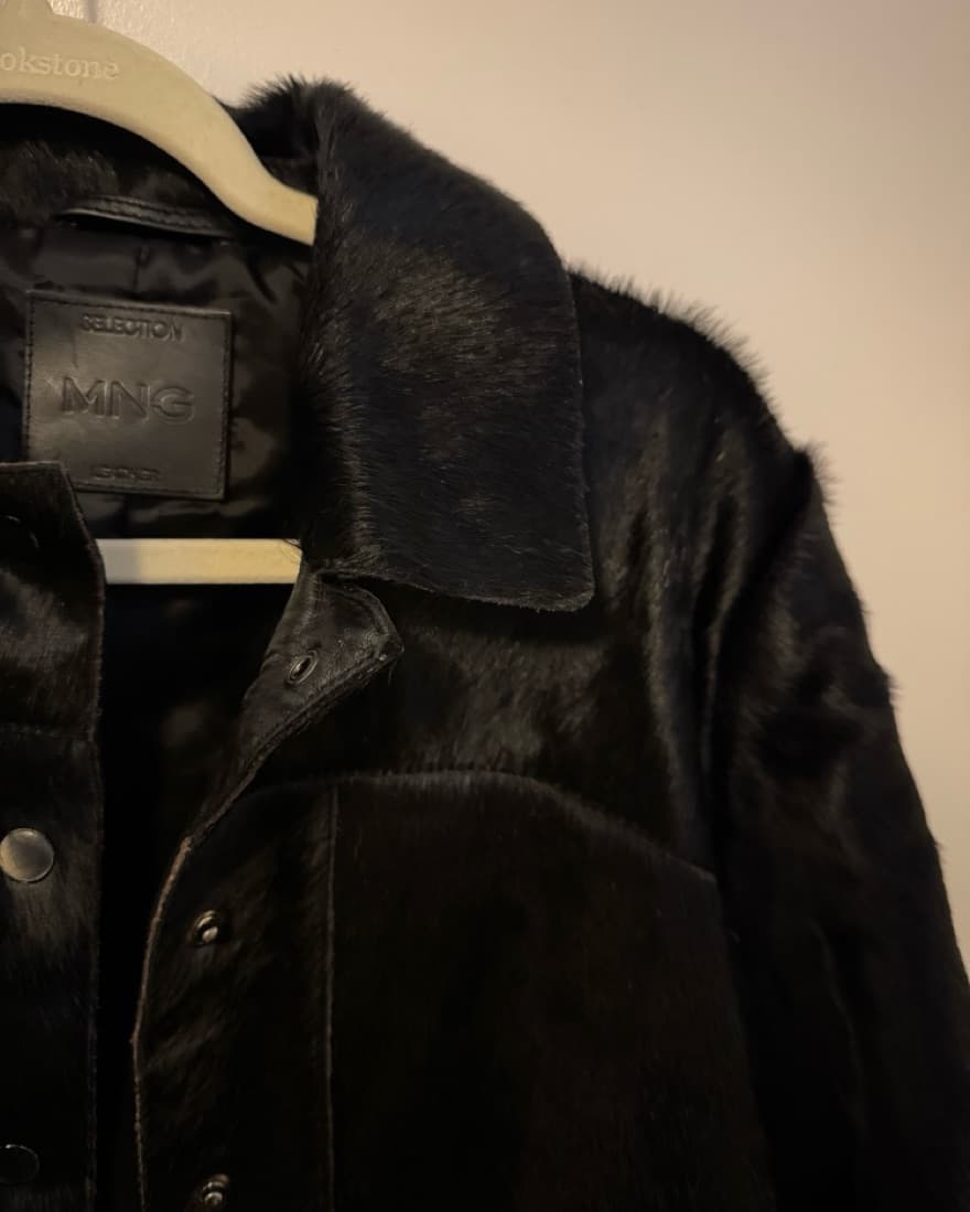 Fur Leather Jacket  - Image 3