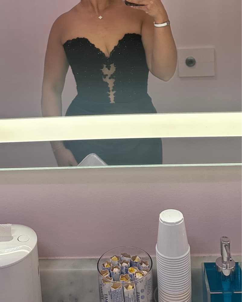 Sherri Hill Black Long Dress / Prom  - Image 3