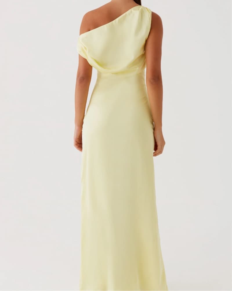 Heart of Glass Satin Maxi Dress - Image 2