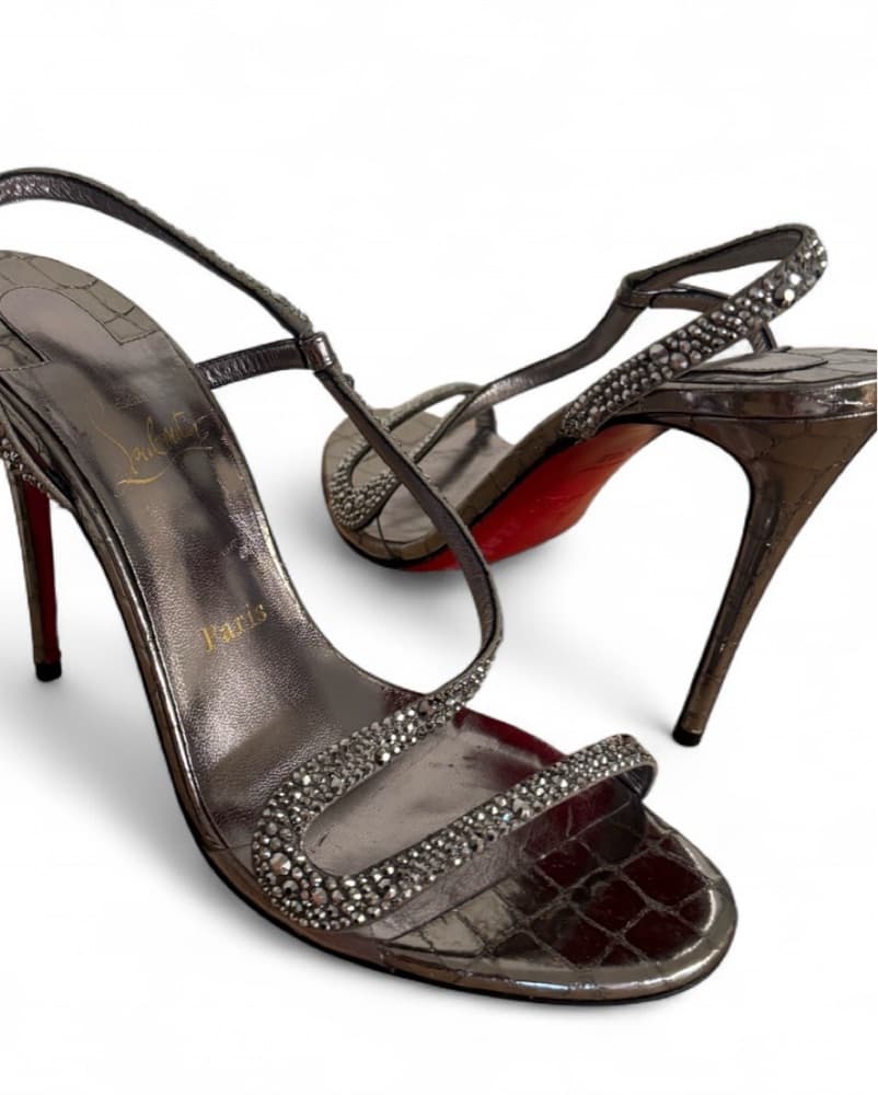 Christian Louboutin Rosalie Crystal Hee  - Image 3