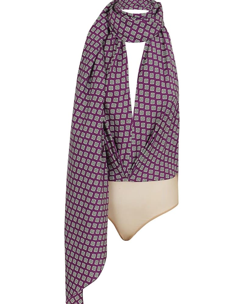 Ralph Lauren Silk Wrap Top / Bodysuit - Image 6