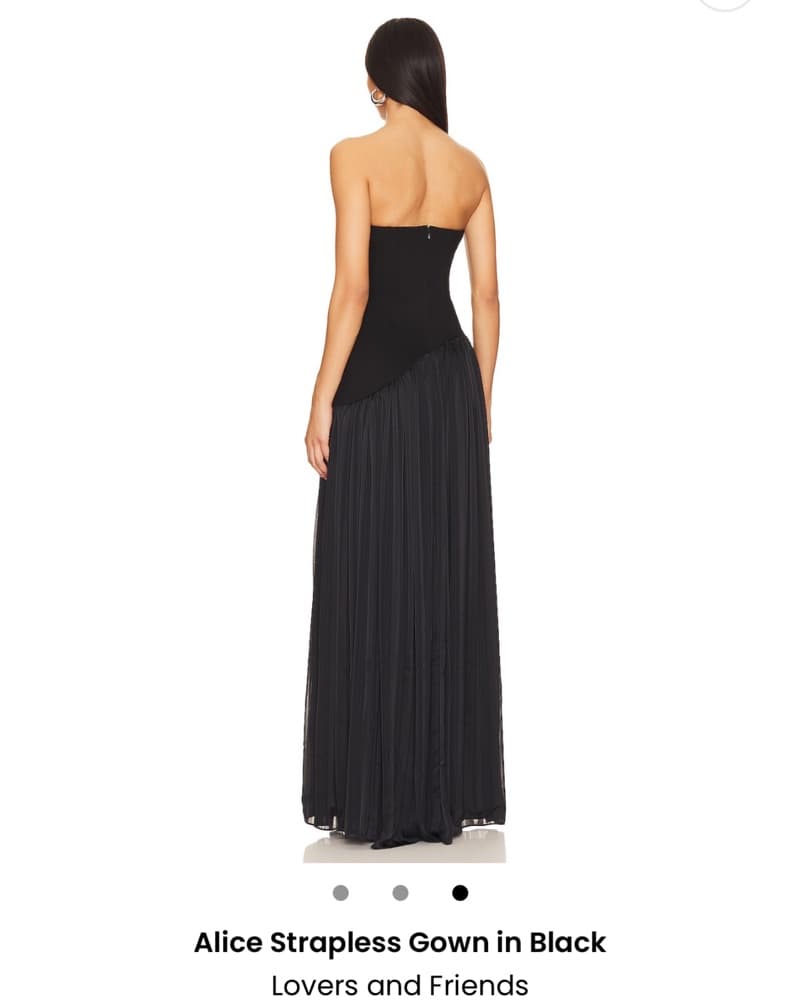 Revolve Alice Strapless Gown - Image 2