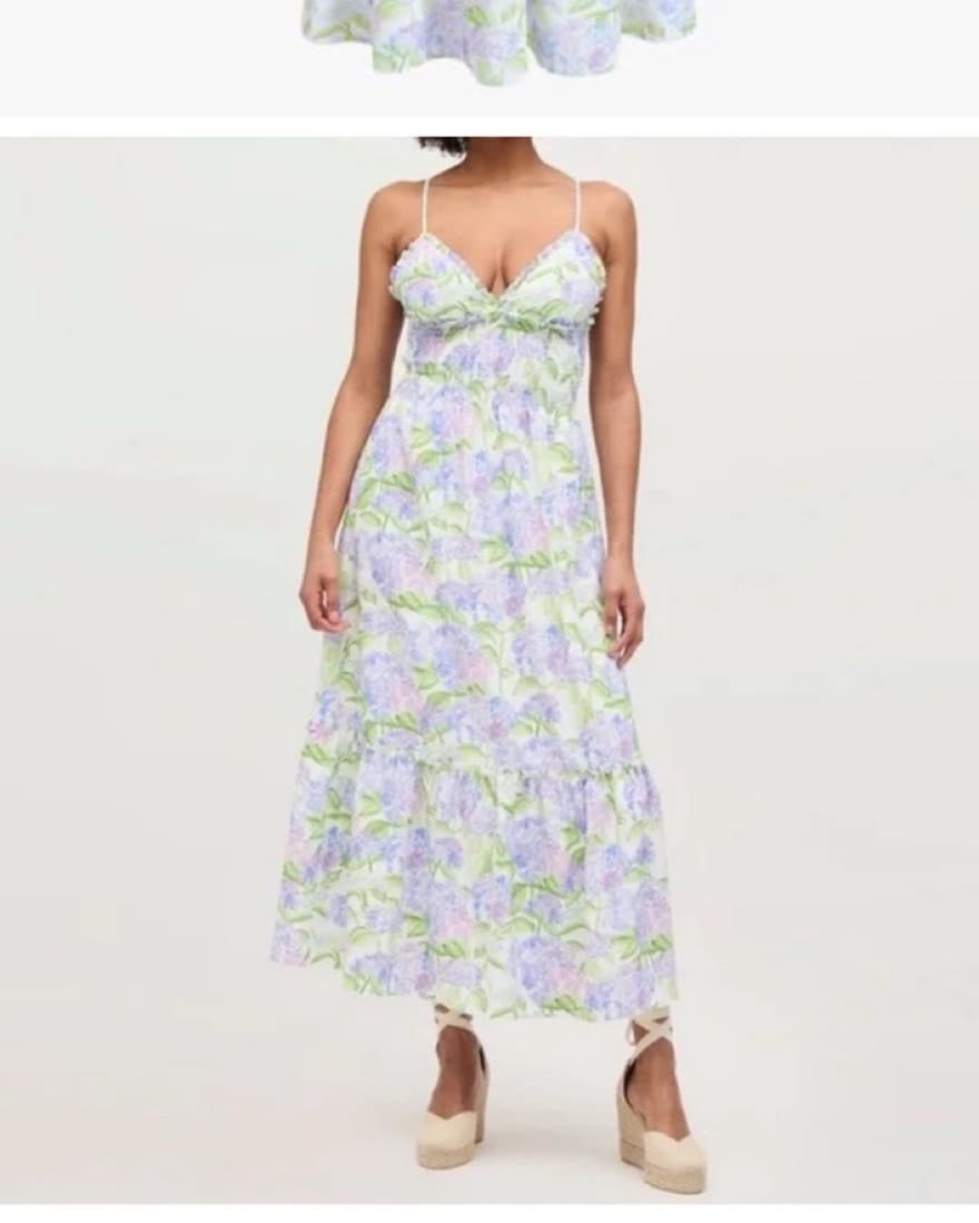 Dottie Nap Dress Hydrangea Crepe - Image 2