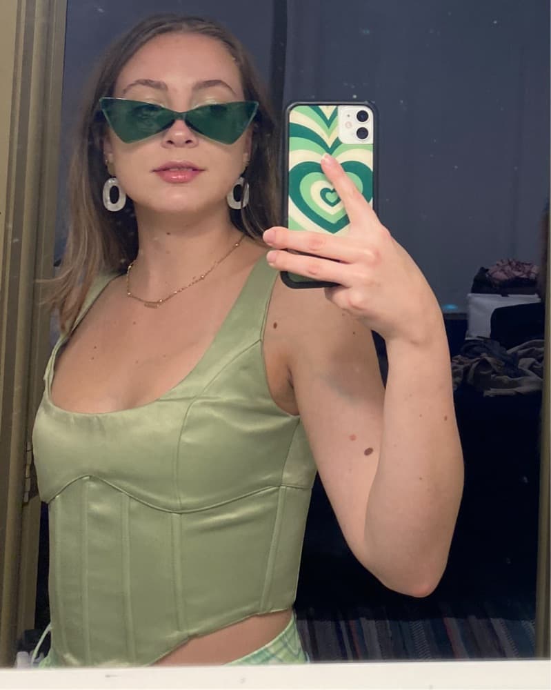 Green Guizio Corset - Image 2