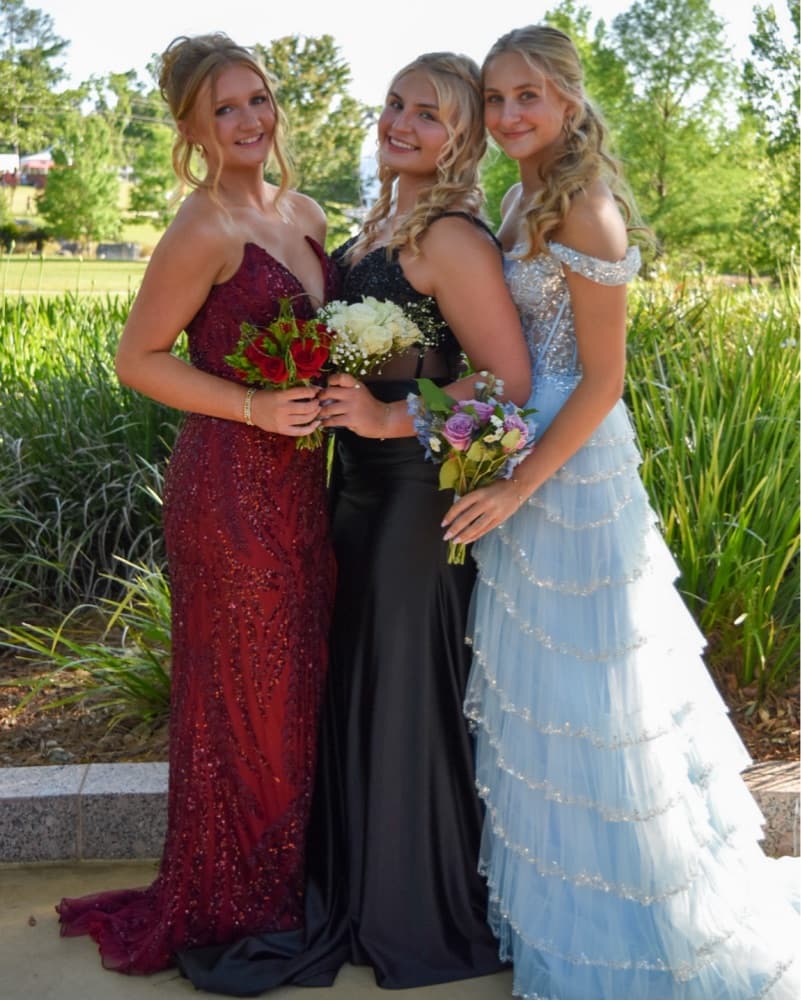 Primavera Couture Strapless Prom Dress - Image 1