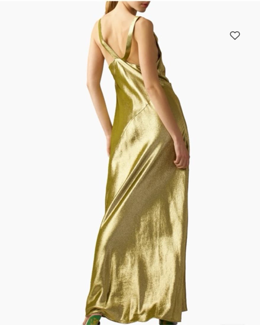Cynthia Rowley Gold / Green Dresso - Image 2