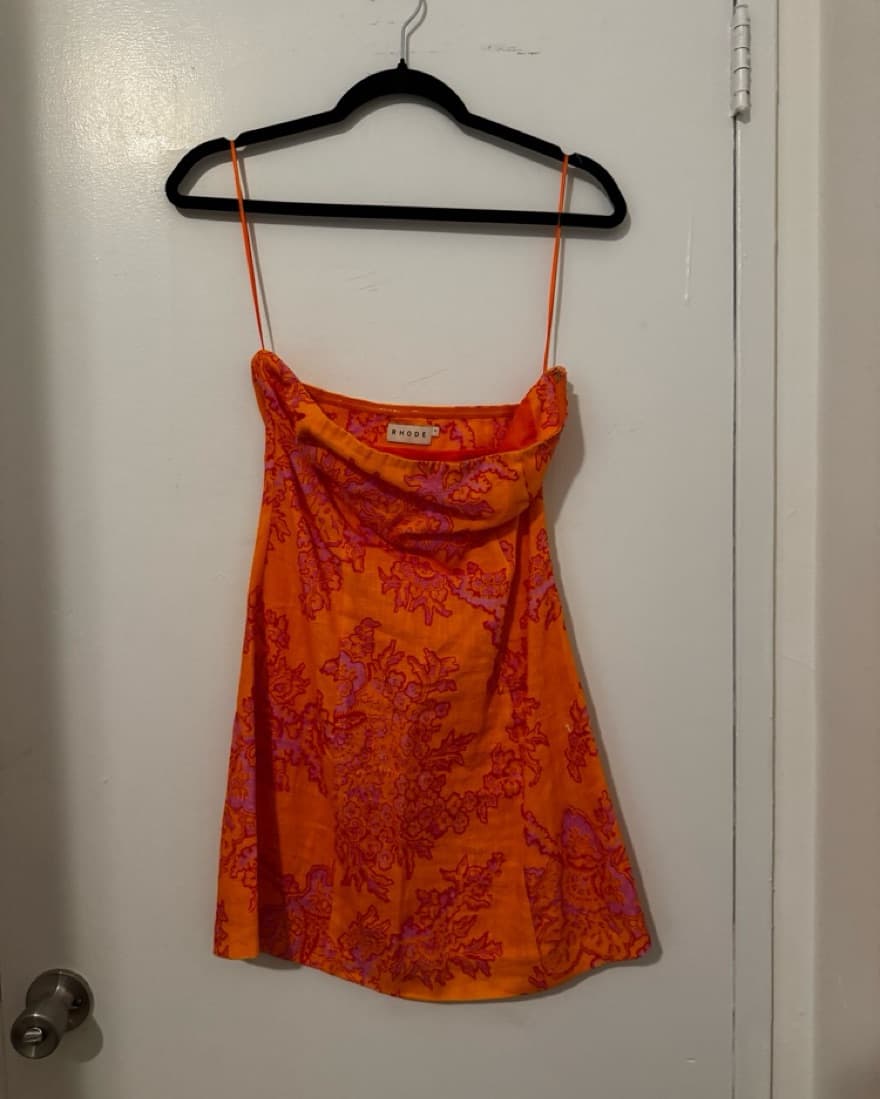 Rhode print mini dress - Image 5