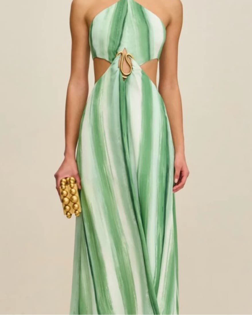 Cult Gaia Cutout Maxi Dress - Image 1