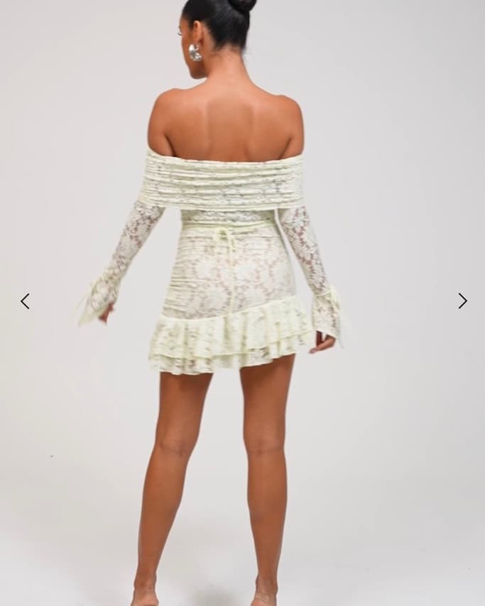 Green Murci Keyhole Dress - Image 2