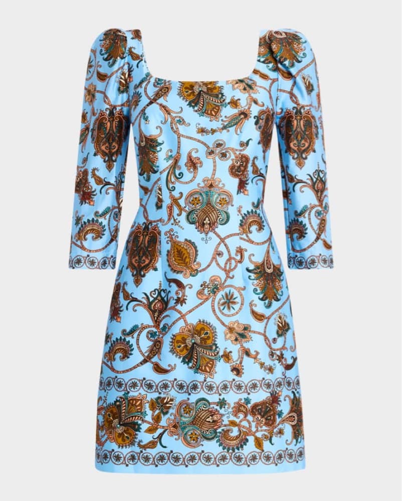 Cara Cara Belinda Dress | Marcel Blue - Image 2