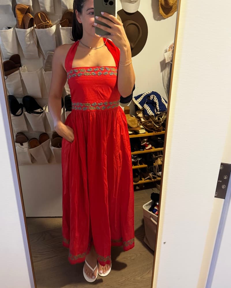 La Maregold The Annabel Dress Red - Image 2