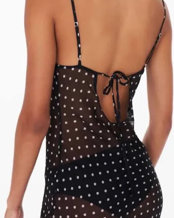Rat And Boa Gisele Polka Dot Maxi Dress - Image 2