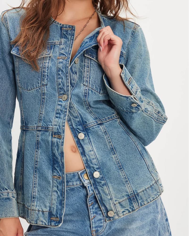 Jean Top/ Jacket - Image 2