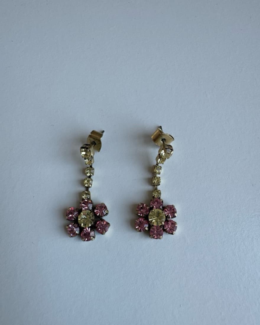 Roxanne Assoulin Pansy Crystal Earrings - Image 3