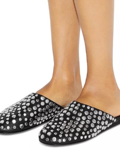 Tory Burch Studded Mules - Image 4