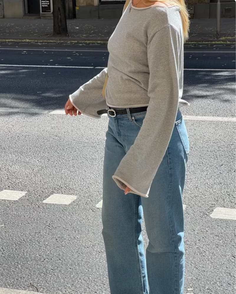 Djerf Ave. Bateau Neck Sweater - Image 3