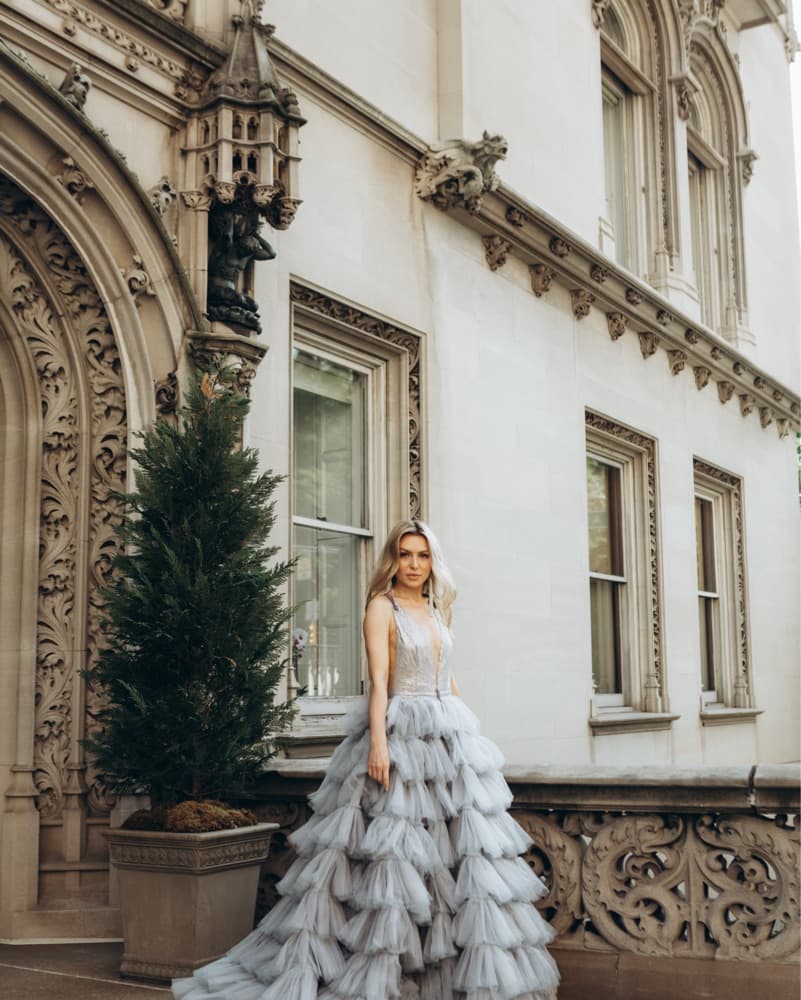 Enchanting Ethereal Tulle Gown - Image 3