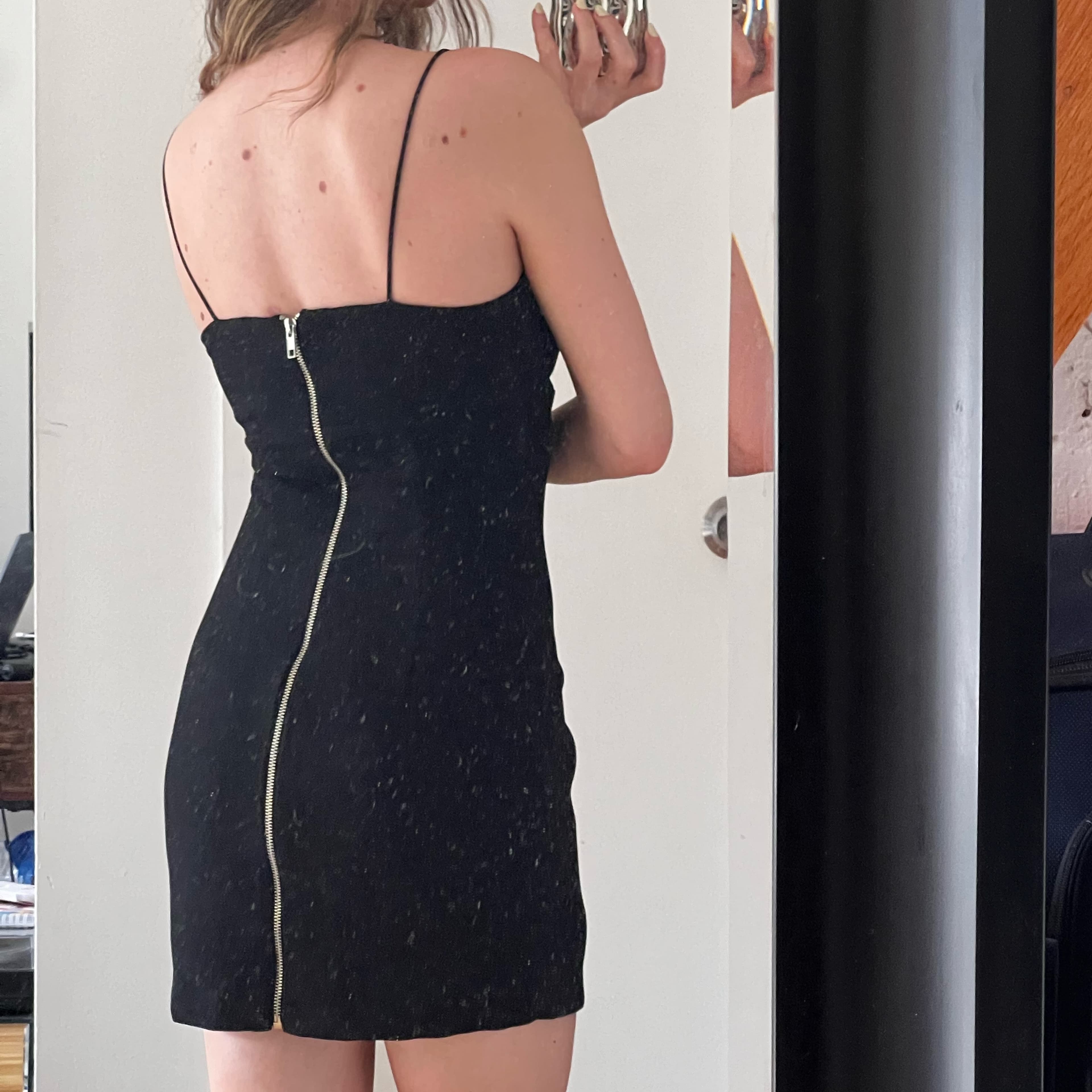 Black Mini Dress - Image 3