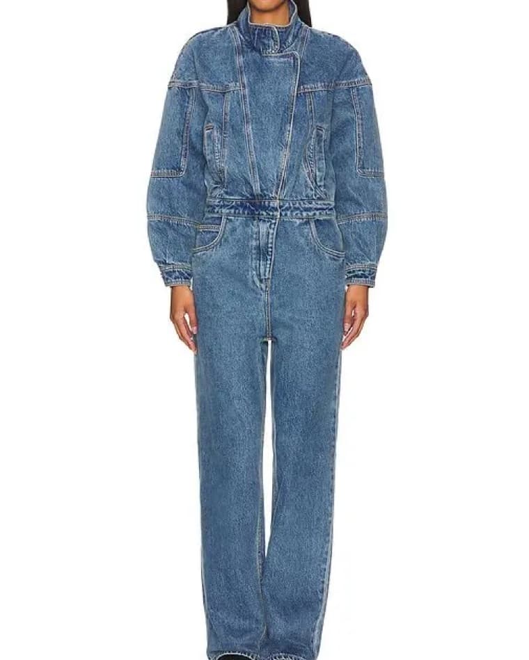 Denim jumpsuit  - Image 1