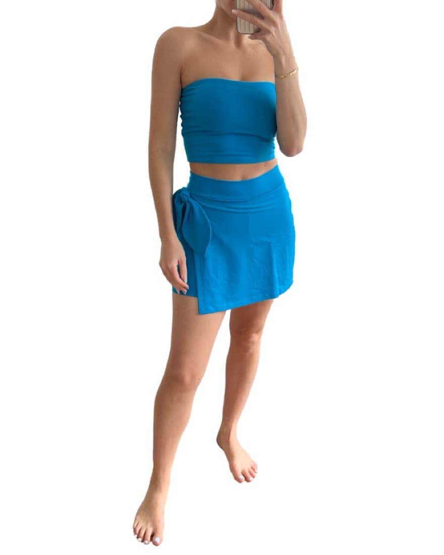 Susana Monaco: Tube Top & Side Tie Skort - Image 4