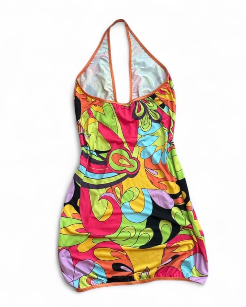 Jaded London Mini Halter Dress - Image 3