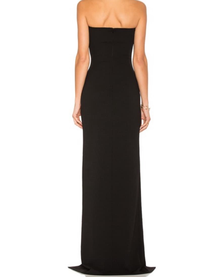 Solace London Black Maxi Dress  - Image 2
