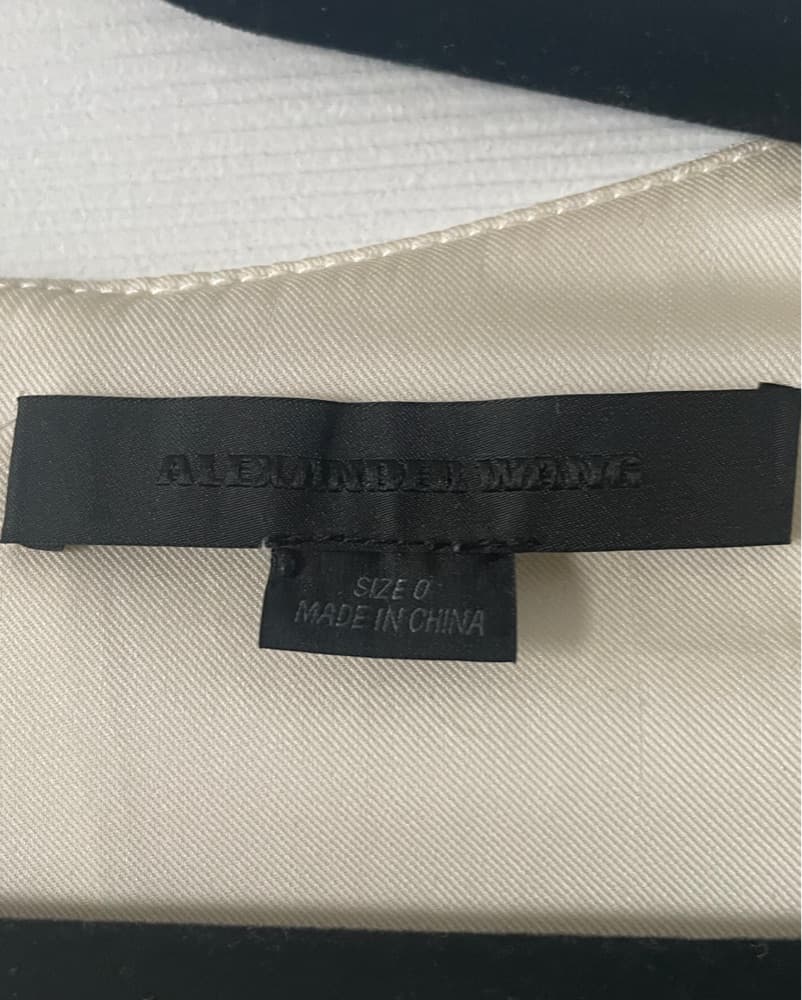 Alexander Wang Cream Color A-Line Dress - Image 5