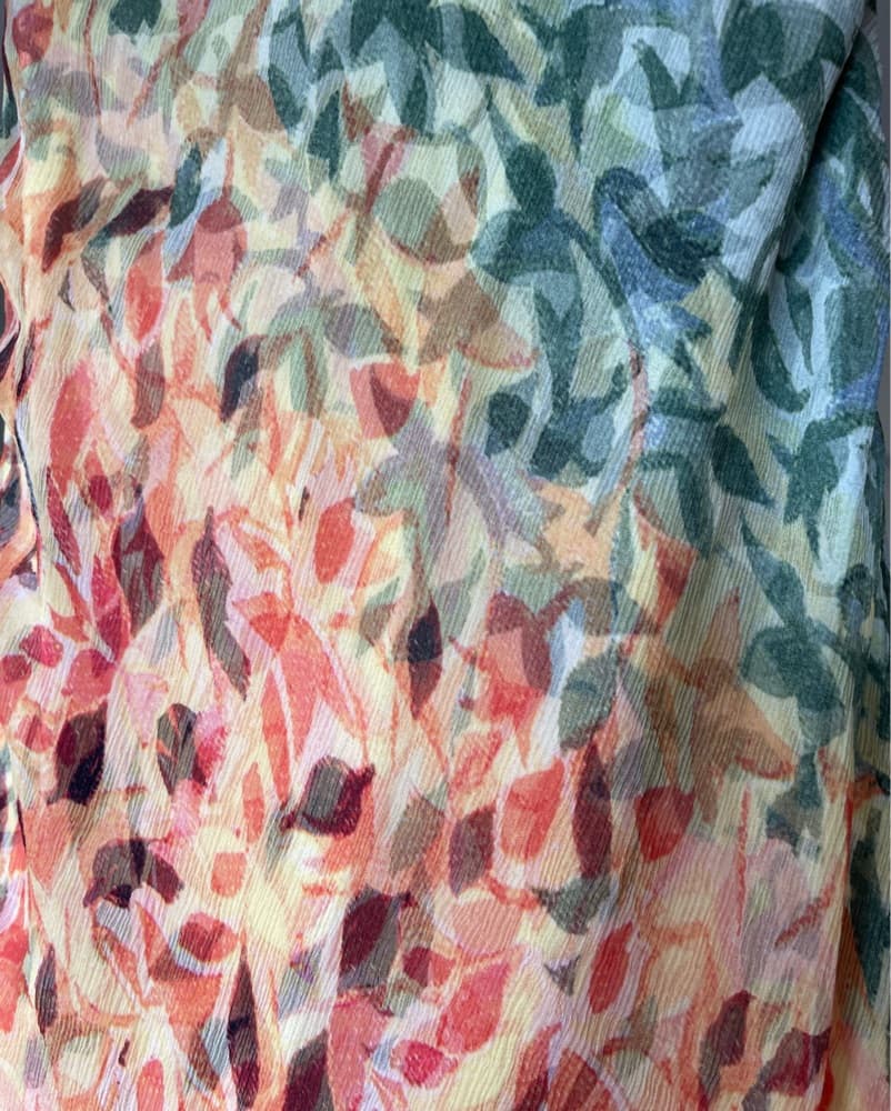 Carlos Miele Multicolor 3/4 Sleeve Dress - Image 5