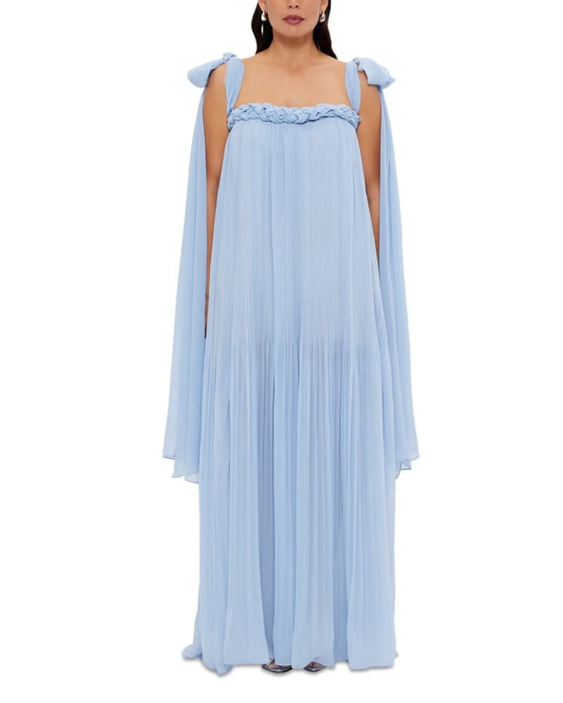 Leo Lin Camilla Blue Floor Length Gown - Image 1