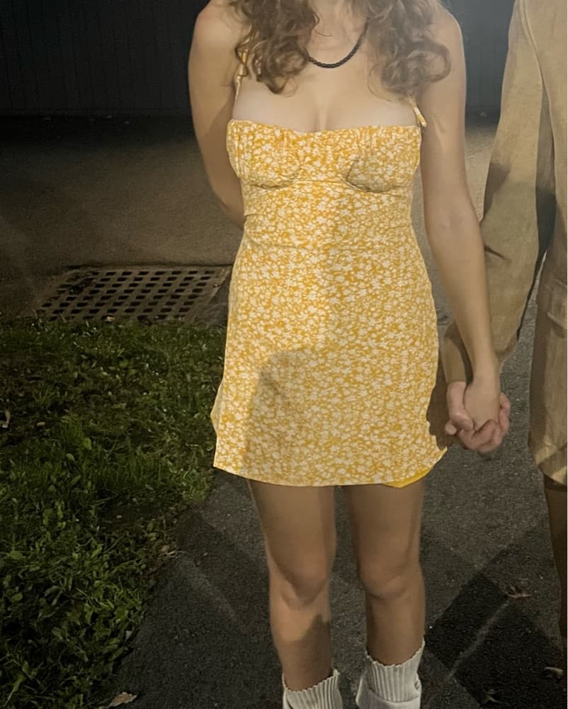 Summer Floral Princess Polly Mini Dress - Image 4