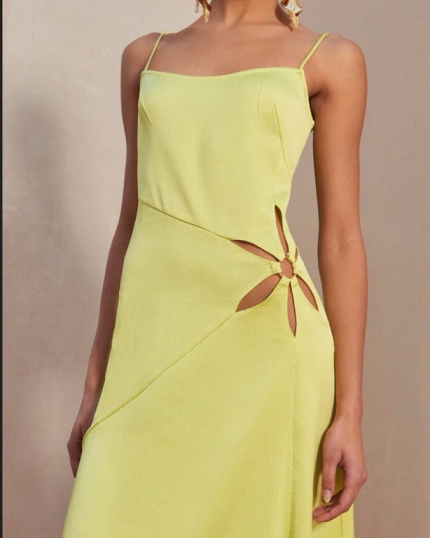 Cult Gaia Imogen Cutout Midi Dress - Image 4