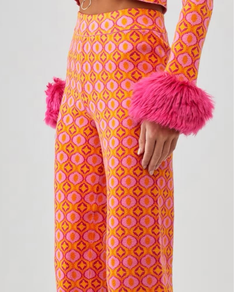 Faux Fur Sweater Set - Image 4