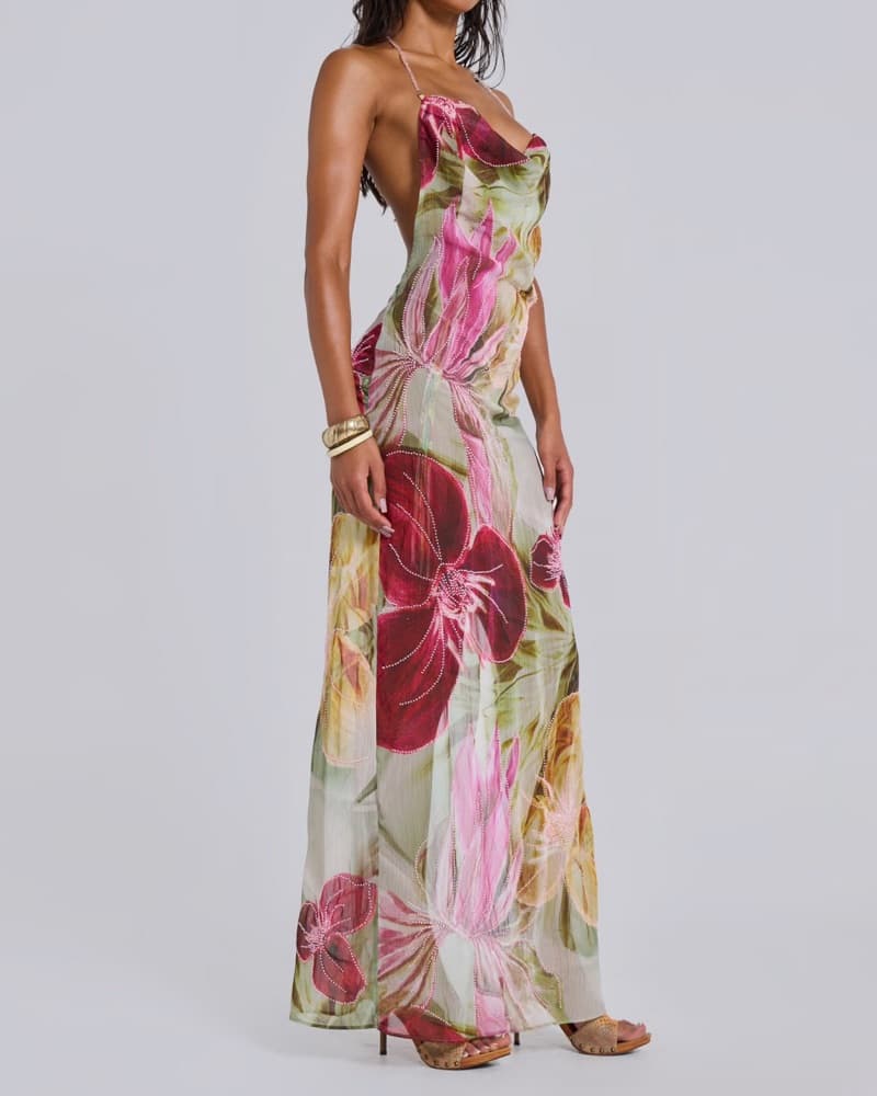 Jaded London Maxi Dress - Image 3