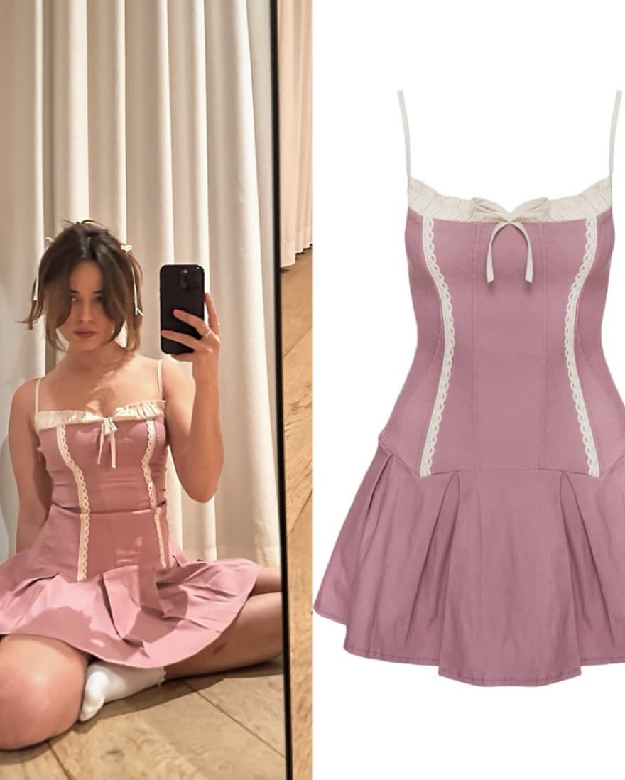 Dusky Pink Dress - Image 1